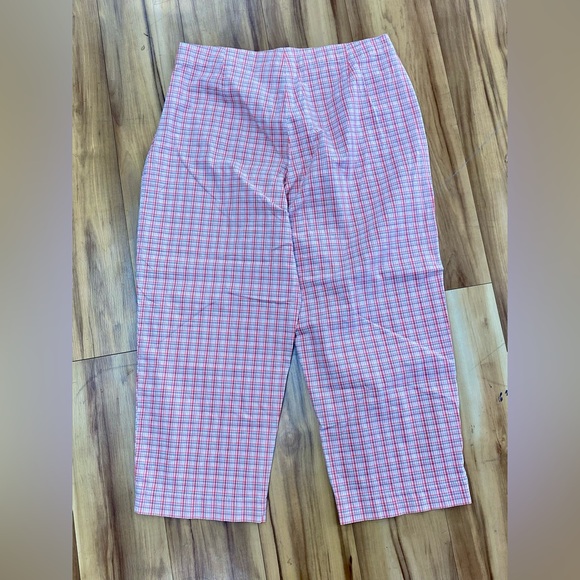 Fashion Bug Red and White Plaid Kids Bottoms - Picture 3 of 3